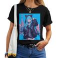 Japanese Anime Girl 日本のアニメの女の子 レディースTシャツ