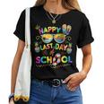 Last Day Ofchool For Teacher Off Duty Tie And Dye レディースTシャツ