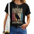 This Is My Human コスチューム I'm Really A Burrowing Owl 長袖tシャツ レディースTシャツ
