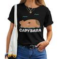 キッズ カピバラ シャツ 男の子 女の子 レディースTシャツ