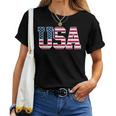 米国 愛国的なアメリカ国旗 男性 女性 キッズ 男の子 女の子 Us レディースTシャツ