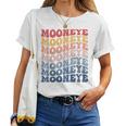 Mooneye Groovy レトロフィッシュ レディースTシャツ