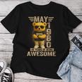 46歳 1980年5月 テディベア 46歳 誕生日 男性 女性 レディースTシャツ 面白い贈り物