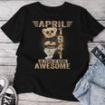 4月 85歳の誕生日 男性 女性 1941 素晴らしいテディベア レディースTシャツ 面白い贈り物
