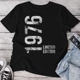 50 歳の誕生日 50 歳の男性女性ヴィンテージ 1976 レディースTシャツ 面白い贈り物