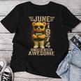 52歳 1974年6月 テディベア 52歳 誕生日 男性 女性 レディースTシャツ 面白い贈り物