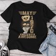 5月56日 誕生日 男性 女性 1970年 素晴らしいテディベア レディースTシャツ 面白い贈り物