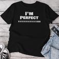 Bowling Perfect 300 ゲームボウリング 10 パーフェクト ストライク レディースTシャツ 面白い贈り物