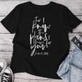 Know The Plans I Have For You Christian Bibleerse レディースTシャツ 面白い贈り物