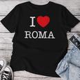 I Love Roma Graphic Novelty & Cool s レディースTシャツ 面白い贈り物
