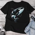 Orca シャツ オーシャン シャチ 恋人 男性 男の子 女の子 キッズ シャチ レディースTシャツ 面白い贈り物