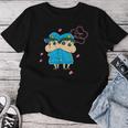 【映画】クレヨンしんちゃん 謎メキ！花の天カス学園 しんちゃんと風間くん レディースTシャツ 面白い贈り物