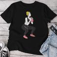 ボディービルダー 脚の日 女の子 ケトルベル フィットネス ボディービル レディースTシャツ 面白い贈り物