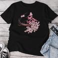 マダム秀 花tシャツ（2） さくら レディースTシャツ 面白い贈り物