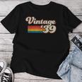 ヴィンテージ 1939年 84歳 誕生日プレゼント 男性 女性 84歳 レディースTシャツ 面白い贈り物