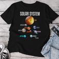 太陽系惑星 宇宙 科学 男の子 女の子tem キッズ 長袖tシャツ レディースTシャツ 面白い贈り物