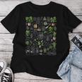 植物愛好家 グラフィック ボタニカル 花 ボタニスト 観葉植物 レディースTシャツ 面白い贈り物