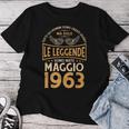 誕生日 男性 ギフト 女性 レジェンド 1963年5月 レディースTシャツ 面白い贈り物
