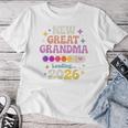 New Great Grandma Loading 2026 レトロ 妊娠 レディースTシャツ 面白い贈り物