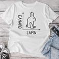 Wittgenstein Rabbit Duck Philosopher レディースTシャツ 面白い贈り物