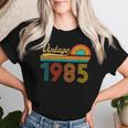 41歳の誕生日プレゼント 41歳 男性 女性 レトロ ヴィンテージ 1985 レディースTシャツ 彼女への贈り物