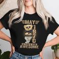 5月56日 誕生日 男性 女性 1970年 素晴らしいテディベア レディースTシャツ 彼女への贈り物