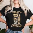 5月60日 誕生日 男性 女性 1966年 素晴らしいテディベア レディースTシャツ 彼女への贈り物