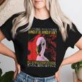 Damned If I Do Damned If I Don't I Don't Flamingo Japanese レディースTシャツ 彼女への贈り物