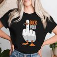 Duck You Duck レディースTシャツ 彼女への贈り物
