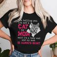 I'm Telling You I'm Not A Cat My Momaid I'm A Baby 面白い レディースTシャツ 彼女への贈り物
