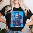 Japanese Anime Girl 日本のアニメの女の子 レディースTシャツ 彼女への贈り物