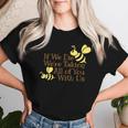 Save The Bees レディースTシャツ 彼女への贈り物