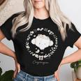 こぎみゅん 花輪 【バレンタインギフトにおすすめ！】 レディースTシャツ 彼女への贈り物
