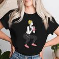 ボディービルダー 脚の日 女の子 ケトルベル フィットネス ボディービル レディースTシャツ 彼女への贈り物