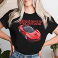 男性、女性、子供のための楽しいイタリアンエキゾチック「スー」。 レディースTシャツ 彼女への贈り物