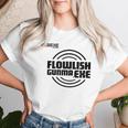 Flowlish GunmaExe_3_髙橋芙由子 レディースTシャツ 彼女への贈り物