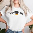 Germany Footballoccerports Outfit ドイツサッカースポーツ国旗女性男性男性子供 レディースTシャツ 彼女への贈り物
