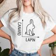 Wittgenstein Rabbit Duck Philosopher レディースTシャツ 彼女への贈り物
