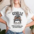 ジゼル普通の女の子と同じだけずっとかっこいい女の子名 レディースTシャツ 彼女への贈り物