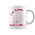 Romantasy Merch For Moms Reads Fairy Smut Spicy Book Lover Coffee Mug White