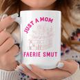 Romantasy Merch For Moms Reads Fairy Smut Spicy Book Lover Coffee Mug White