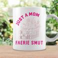 Romantasy Merch For Moms Reads Fairy Smut Spicy Book Lover Coffee Mug White