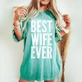 Best Wife Ever Wedding レディースオーバーサイズコンフォートTシャツ Chalky Mint