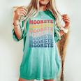 Mooneye Groovy レトロフィッシュ レディースオーバーサイズコンフォートTシャツ Chalky Mint