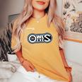 Taito OwlsExe_29_西岸千雅 レディースオーバーサイズコンフォートTシャツ Mustard
