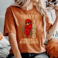 5月30日 誕生日 男性 女性 1996年 素晴らしいテディベア レディースオーバーサイズコンフォートTシャツ Yam