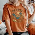 ロードランナー ギフト 女性 男性 大学 大学 レディースオーバーサイズコンフォートTシャツ Yam