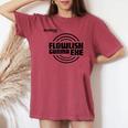 Flowlish GunmaExe_3_髙橋芙由子 レディースオーバーサイズコンフォートTシャツ Crimson