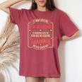 If Momays No Ask Grandma Familyassy Quote レディースオーバーサイズコンフォートTシャツ Crimson