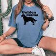 Golden Mama レディースオーバーサイズコンフォートTシャツ Blue Jean